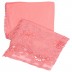Cotton Half Net Stole- Rose Pink